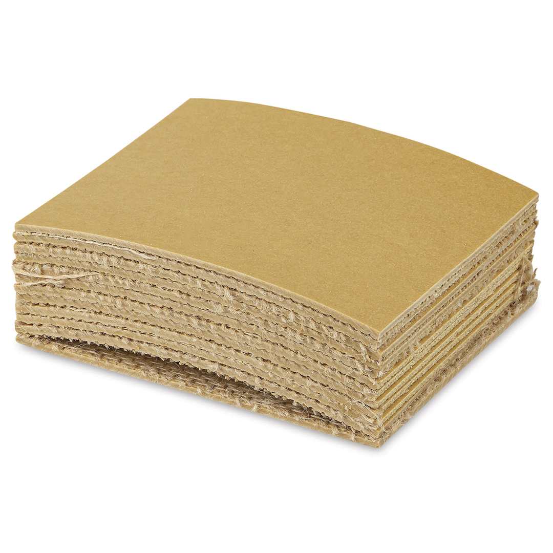 Open in modal - Blick Golden-Cut Linoleum - Pkg of 12, 4" x 5", Unmounted