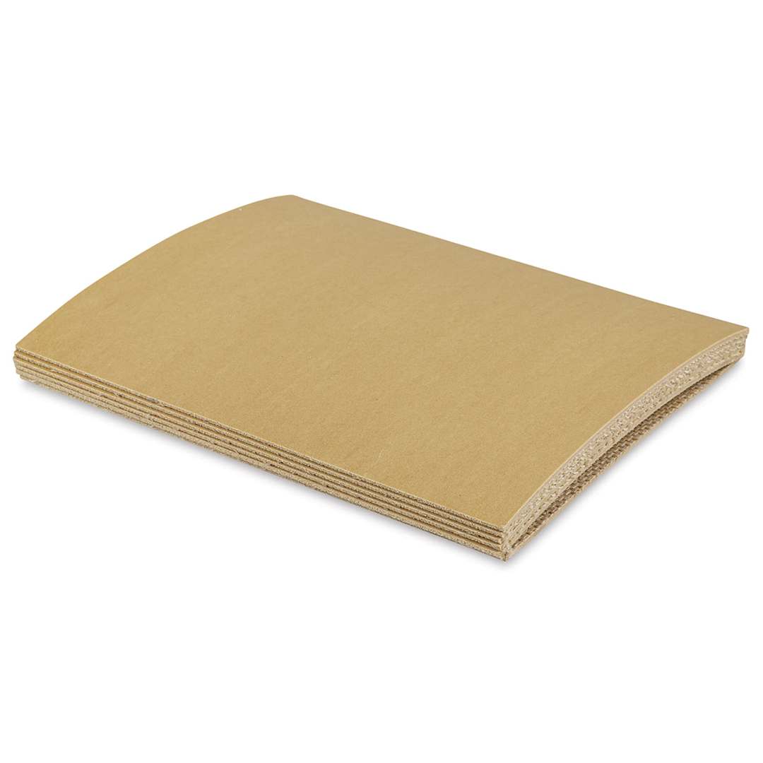 Open in modal - Blick Golden-Cut Linoleum - Pkg of 6, 9" x 12", Unmounted