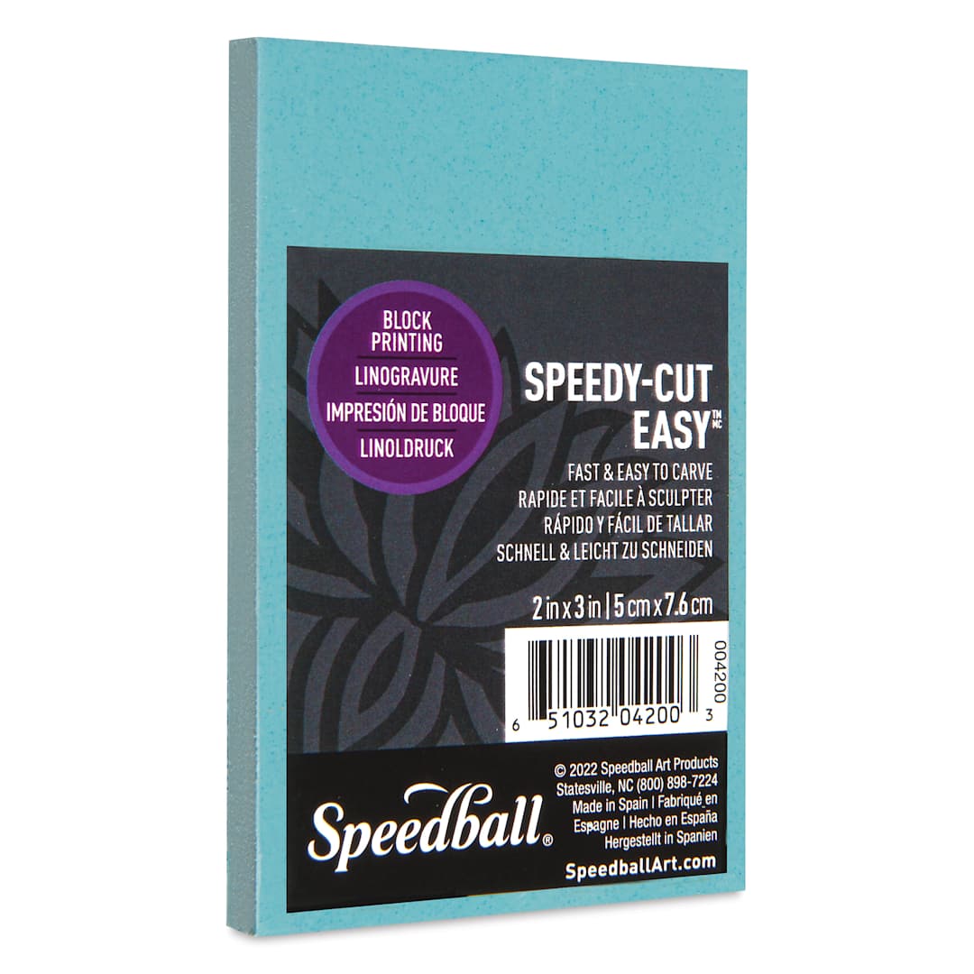 Open in modal - Speedball Speedy-Cut Easy Blocks - 2" x 3", at an angle