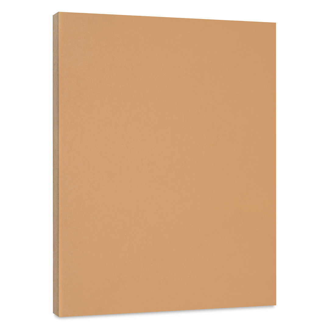 Open in modal - Speedball Mounted Linoleum Block - 8" x 10", front of block