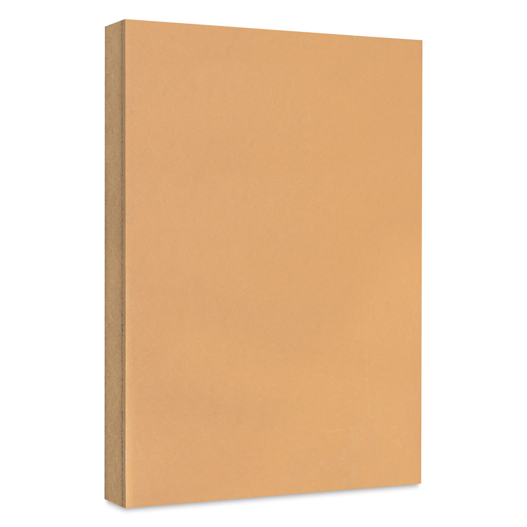 Open in modal - Speedball Mounted Linoleum Block - 5" x 7", front of block