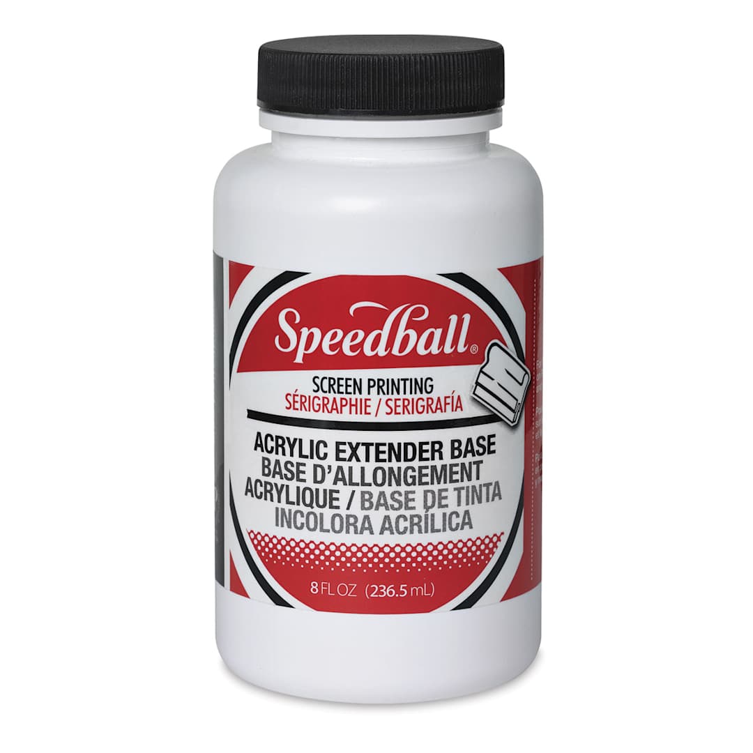 Open in modal - Speedball Screen Printing Acrylic Extender Base - 8 oz, Jar