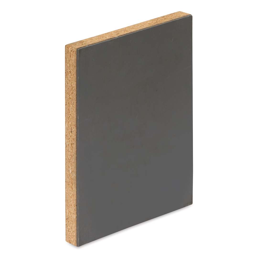 Open in modal - Richeson Easy-to-Cut Linoleum - Mounted, 8" x 10", at an angle