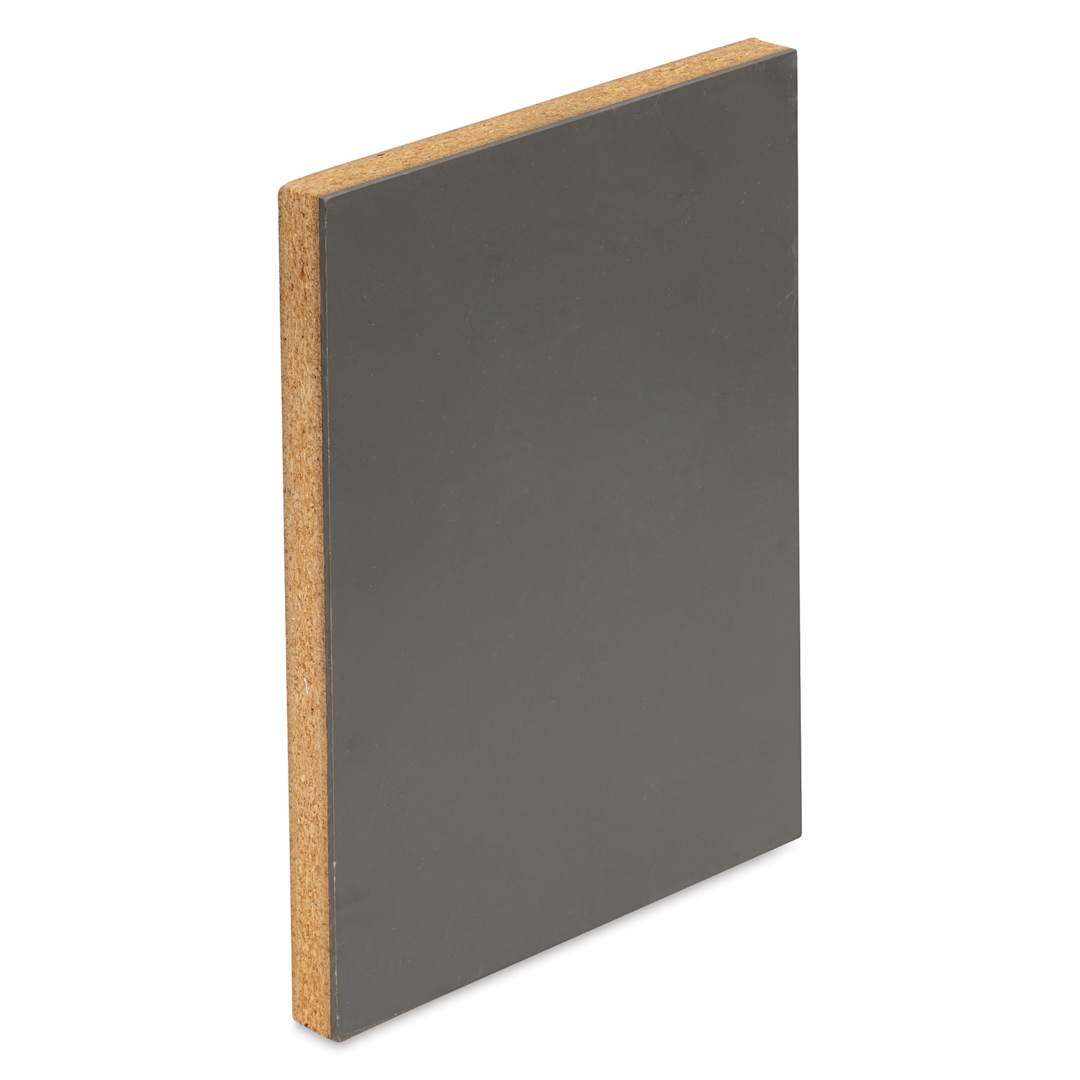 Open in modal - Richeson Easy-to-Cut Linoleum - Mounted, 9" x 12", at an angle