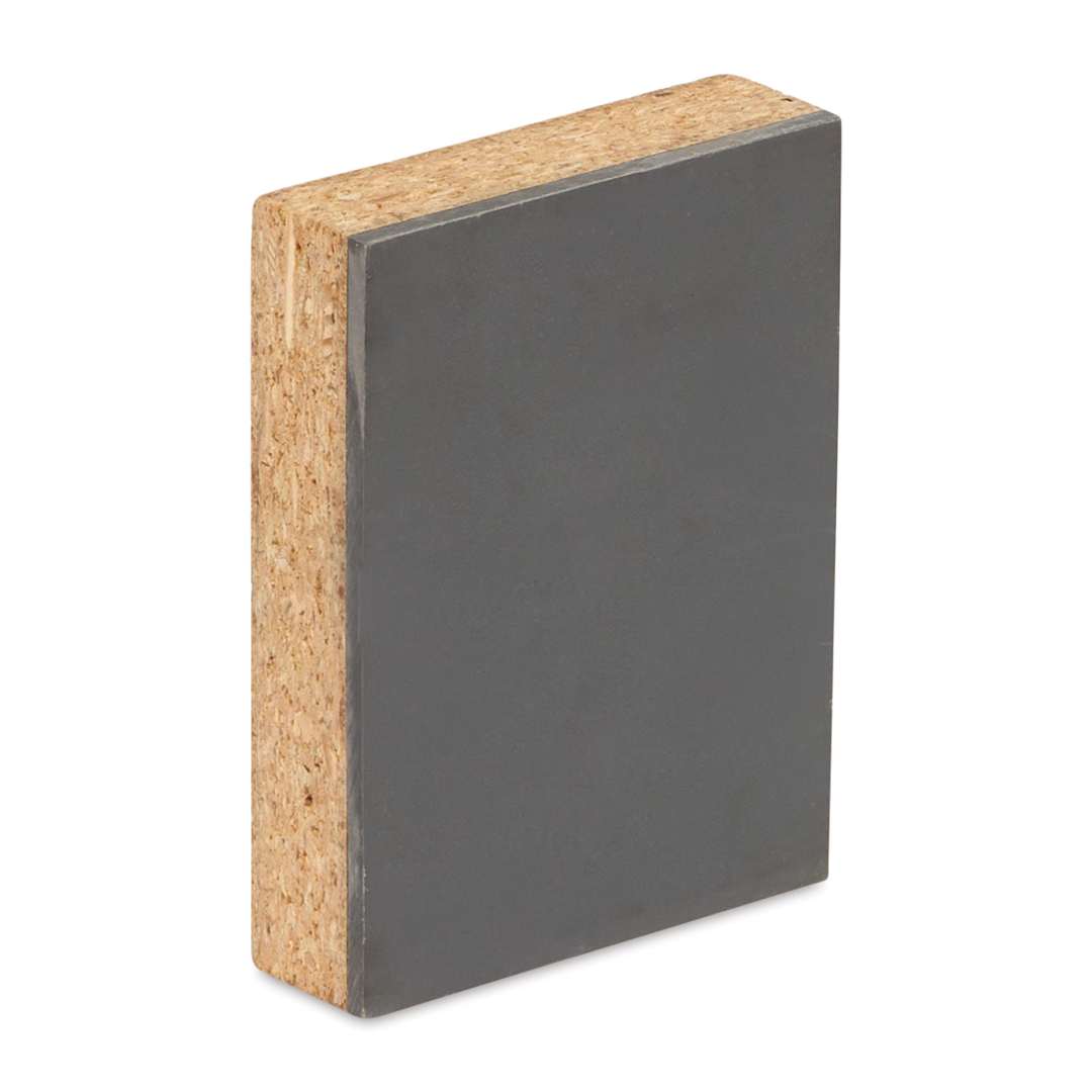 Open in modal - Richeson Easy-to-Cut Linoleum - Mounted, 3" x 4", at an angle