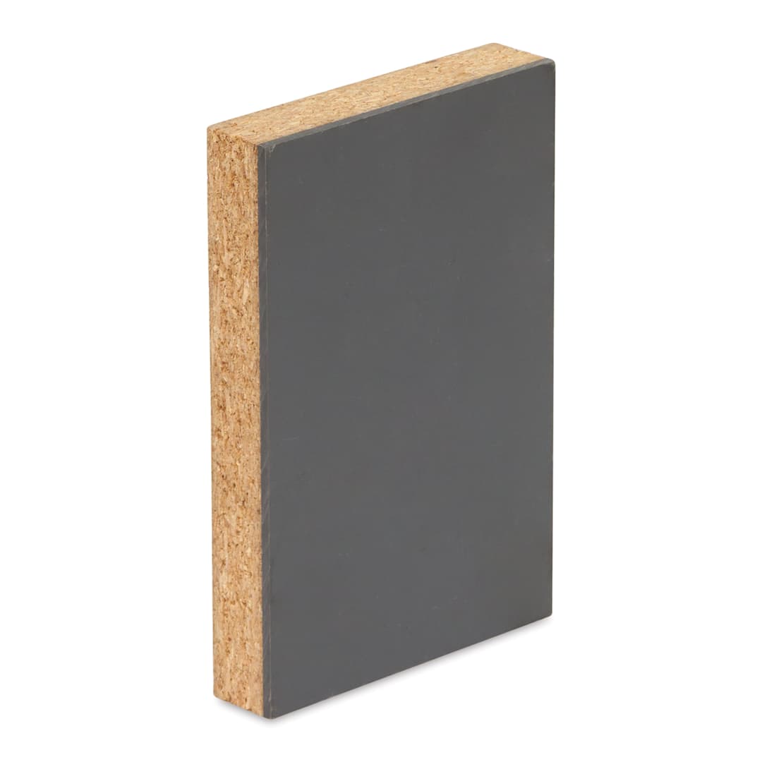 Open in modal - Richeson Easy-to-Cut Linoleum - Mounted, 4" x 6", at an angle