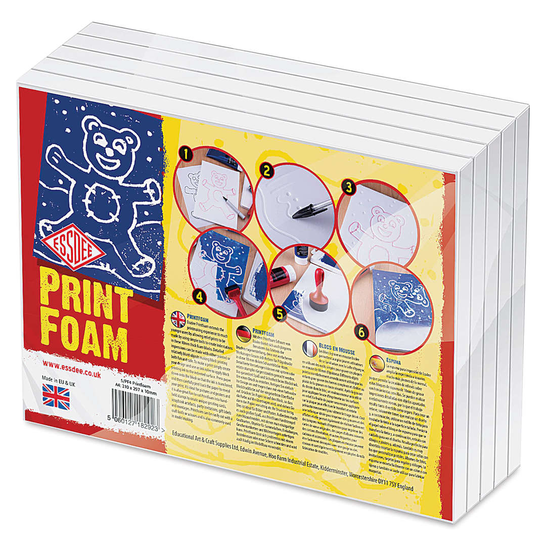 Open in modal - Essdee PrintFoam - 11-7/10" x 8-3/10", Pkg of 5