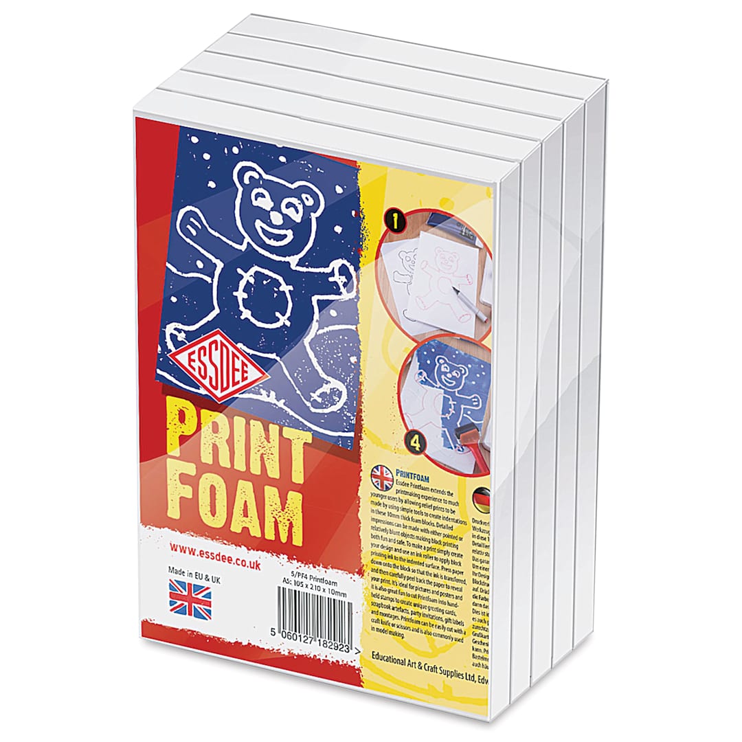 Open in modal - Essdee PrintFoam - 8-3/10" x 5-4/5", Pkg of 5