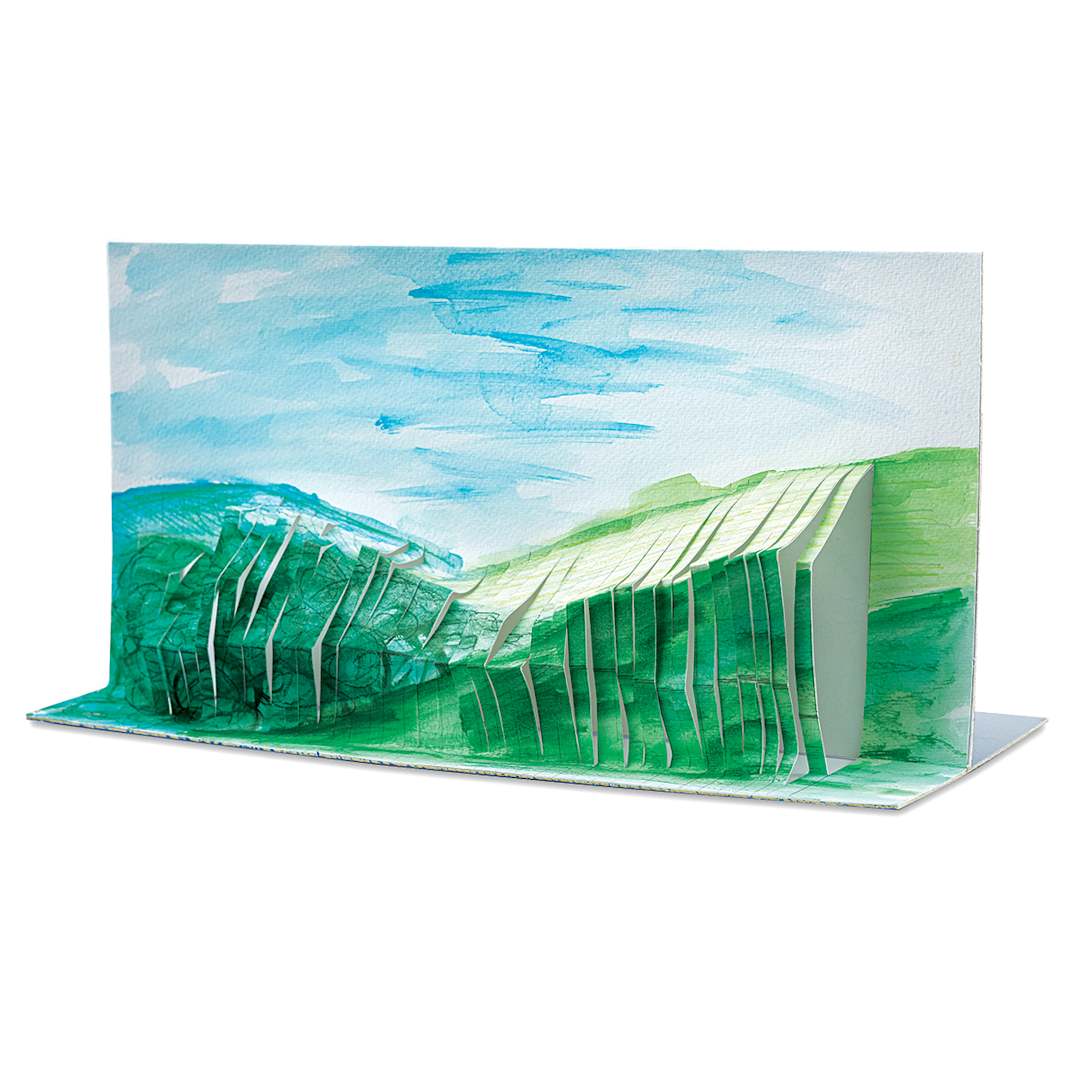 Open in modal - Kirigami-Landscape
