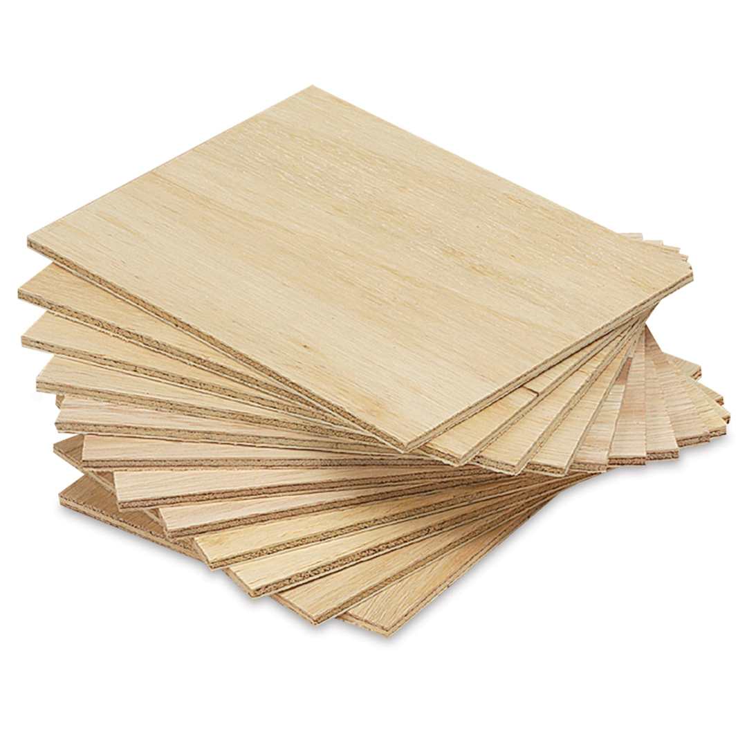 Open in modal - Wood Blocks - 12 Pieces, 8" x 12", White