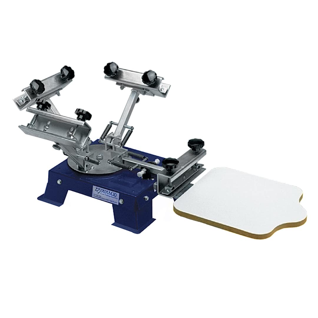 Open in modal - Dynamic 1-Station, 4-Color Screen Printer - Bench Model