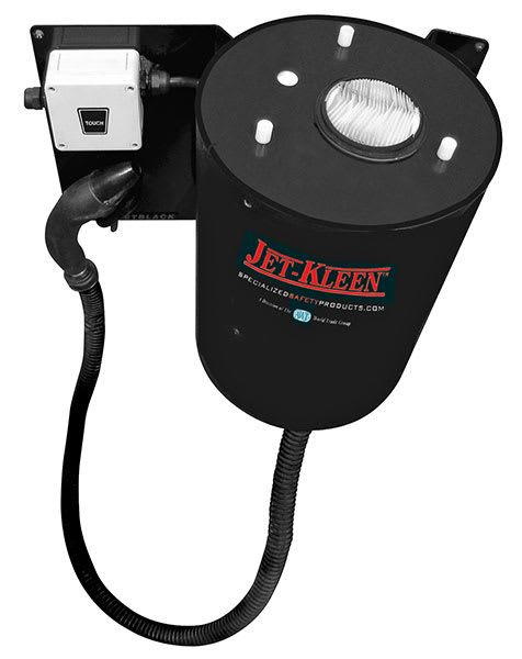 Open in modal - AWT Jet-Kleen Blow-Off Gun - top view showing filter