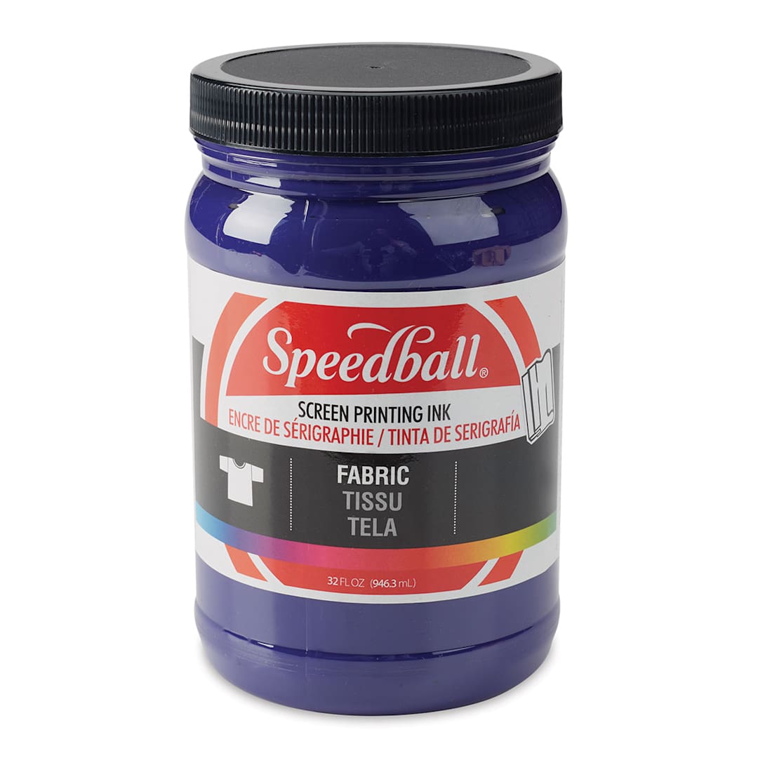 Open in modal - Speedball Fabric Screen Printing Ink - Violet, 32 oz, Jar