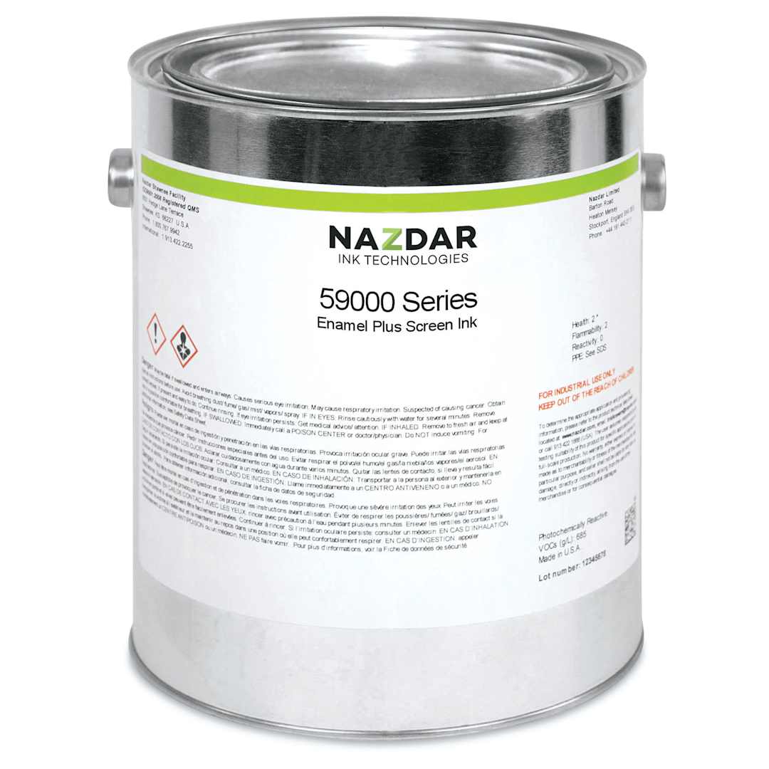 Open in modal - Naz-Dar 59-000 Series Gloss Enamel - White, 1 kg