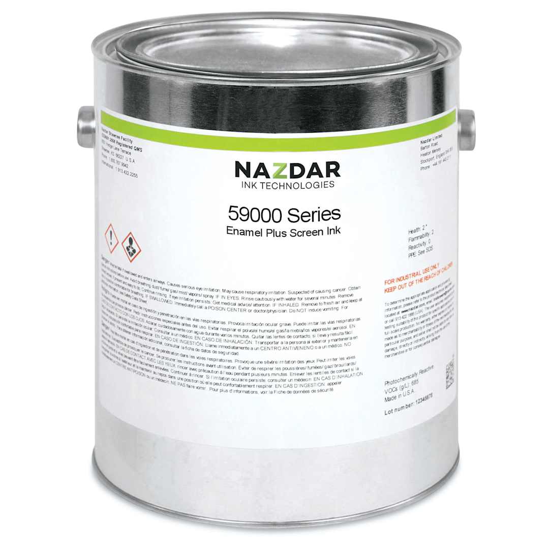 Open in modal - Naz-Dar 59-000 Series Gloss Enamel - Flat Black, 1 kg