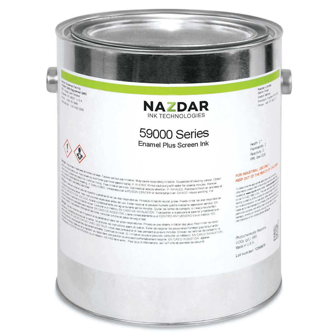 Open in modal - Naz-Dar 59-000 Series Gloss Enamel - Bright Red, Gallon