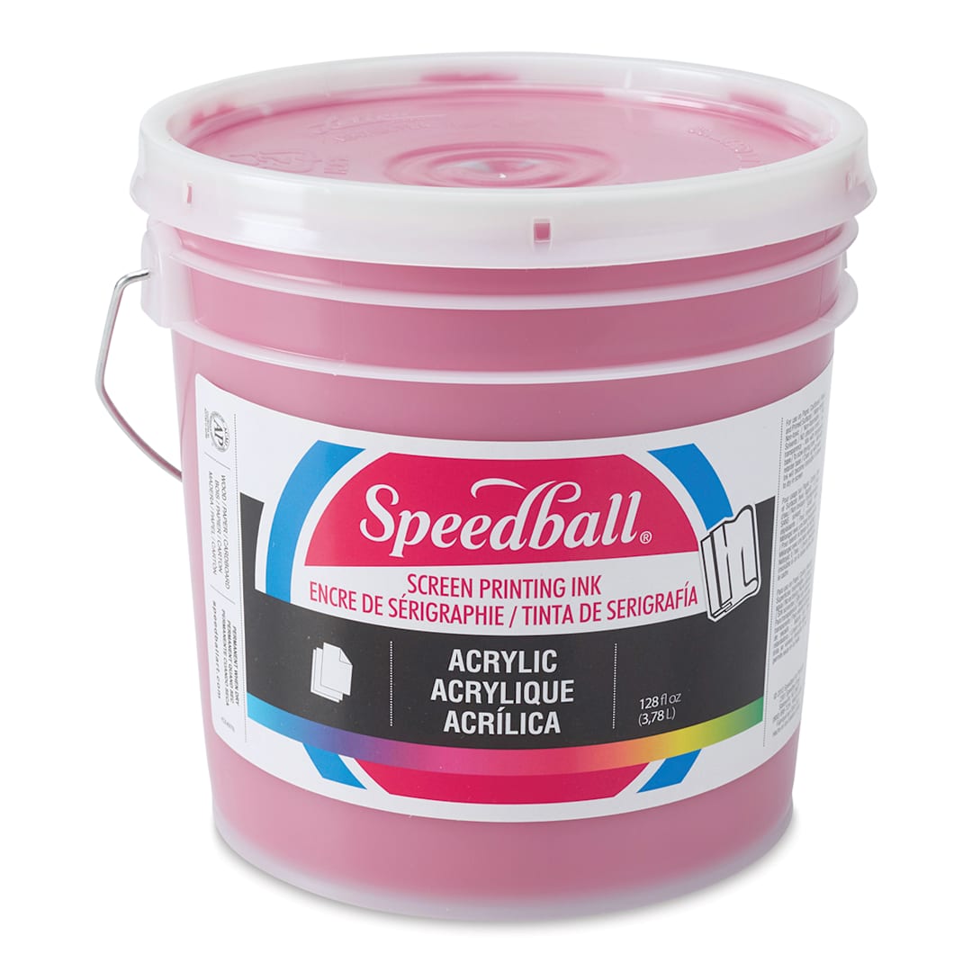 Open in modal - Speedball Permanent Acrylic Screen Printing Ink - Process Magenta, Gallon