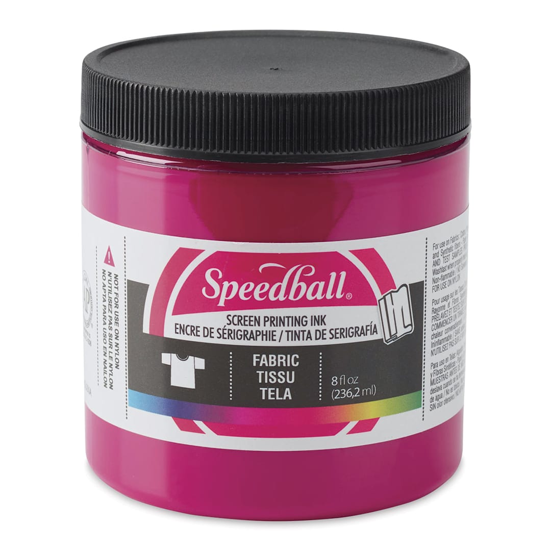 Open in modal - Speedball Fabric Screen Printing Ink - Process Magenta, 8 oz, Jar