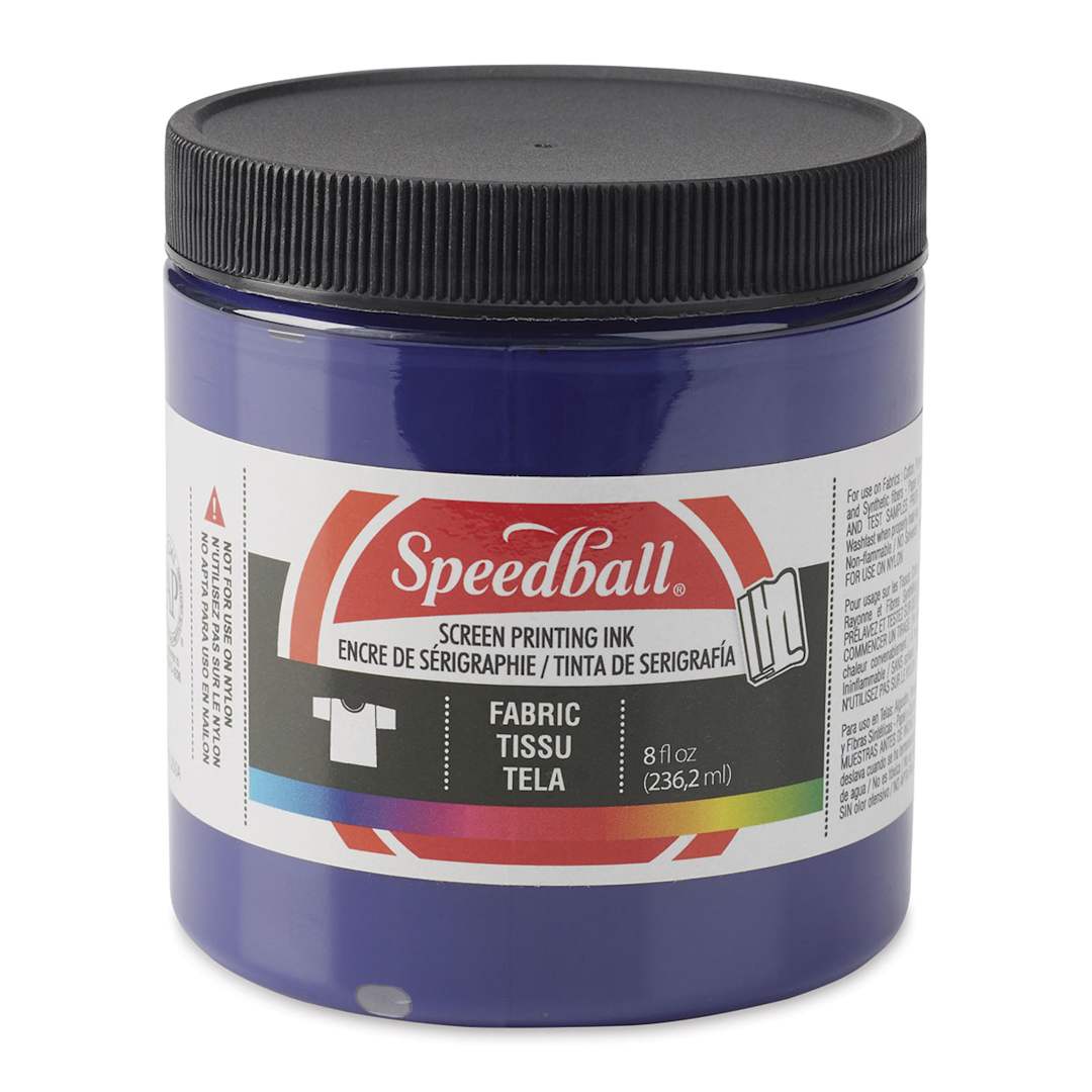 Open in modal - Speedball Fabric Screen Printing Ink - Violet, 8 oz, Jar