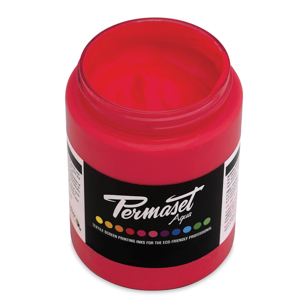 Open in modal - Permaset Aqua Fabric Ink - Glow Red, 300 ml