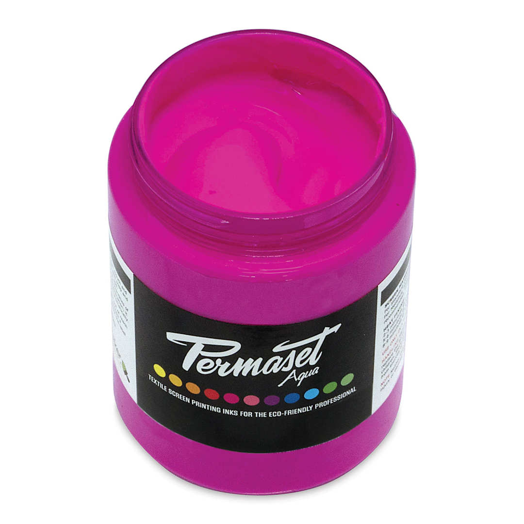 Open in modal - Permaset Aqua Fabric Ink - Glow Magenta, 300 ml