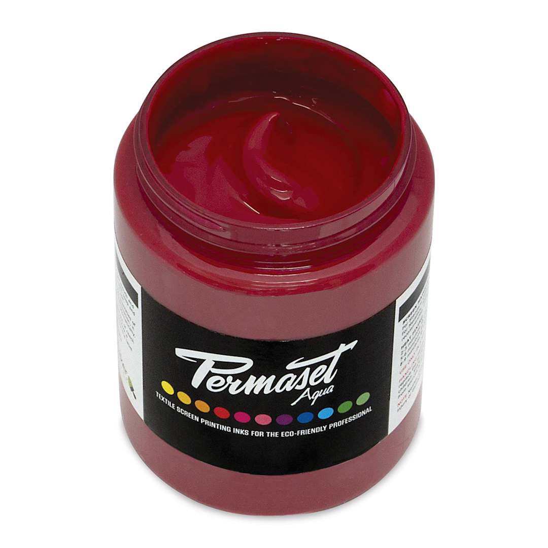 Open in modal - Permaset Aqua Fabric Ink - Mid Red, 300 ml