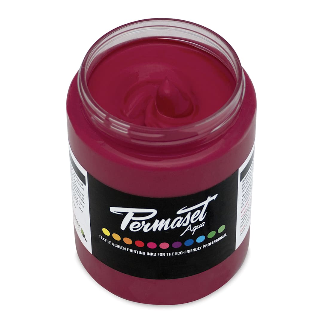 Open in modal - Permaset Aqua Fabric Ink - Supercover Mid Red, 300 ml
