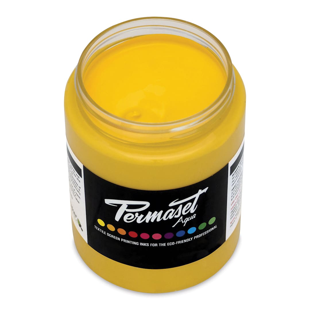Open in modal - Permaset Aqua Fabric Ink - Supercover Yellow Red, 300 ml