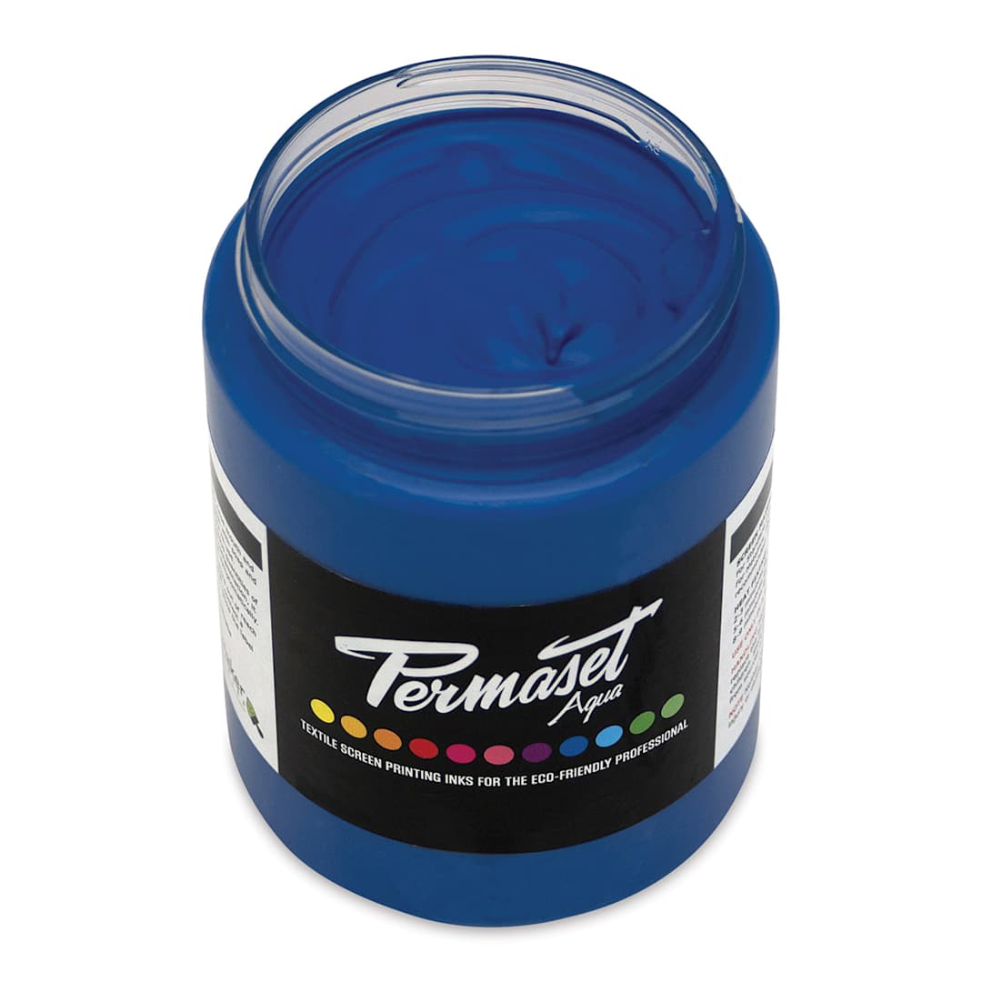 Open in modal - Permaset Aqua Fabric Ink - Supercover Blue B, 300 ml
