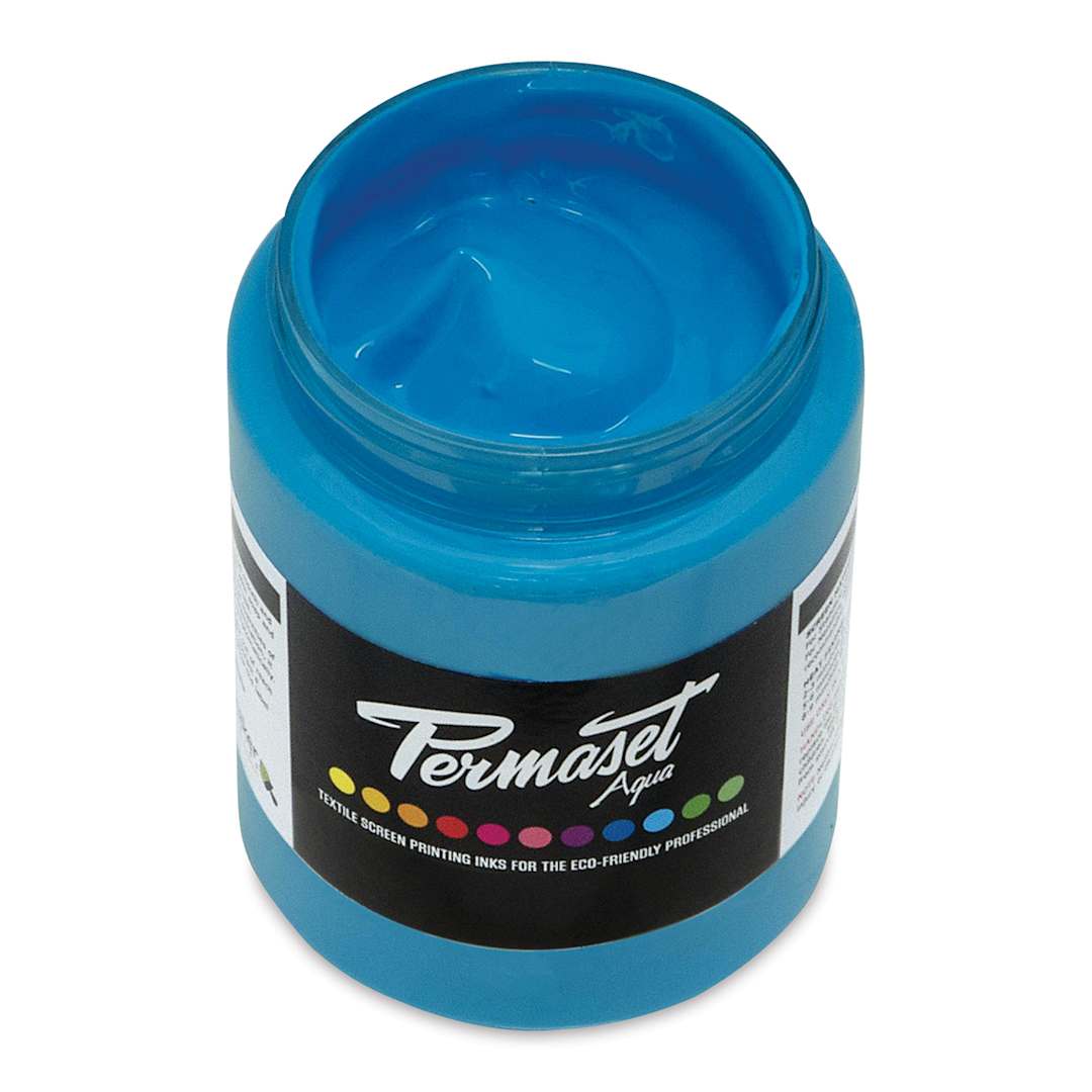 Open in modal - Permaset Aqua Fabric Ink - Light Blue, 300 ml