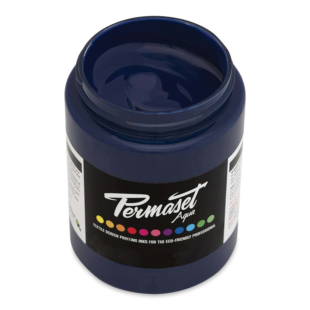 Open in modal - Permaset Aqua Fabric Ink - Junior Navy, 300 ml