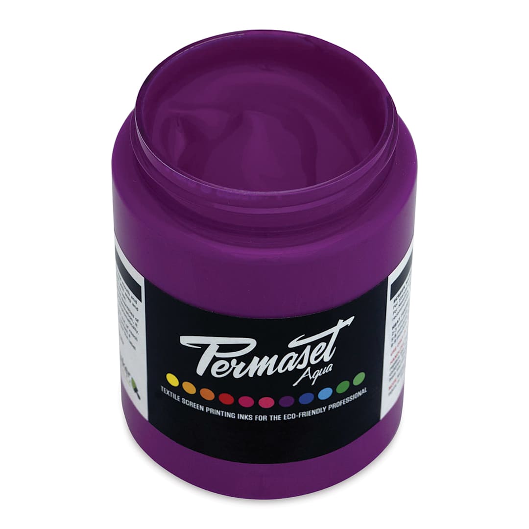 Open in modal - Permaset Aqua Fabric Ink - Glow Violet, 300 ml