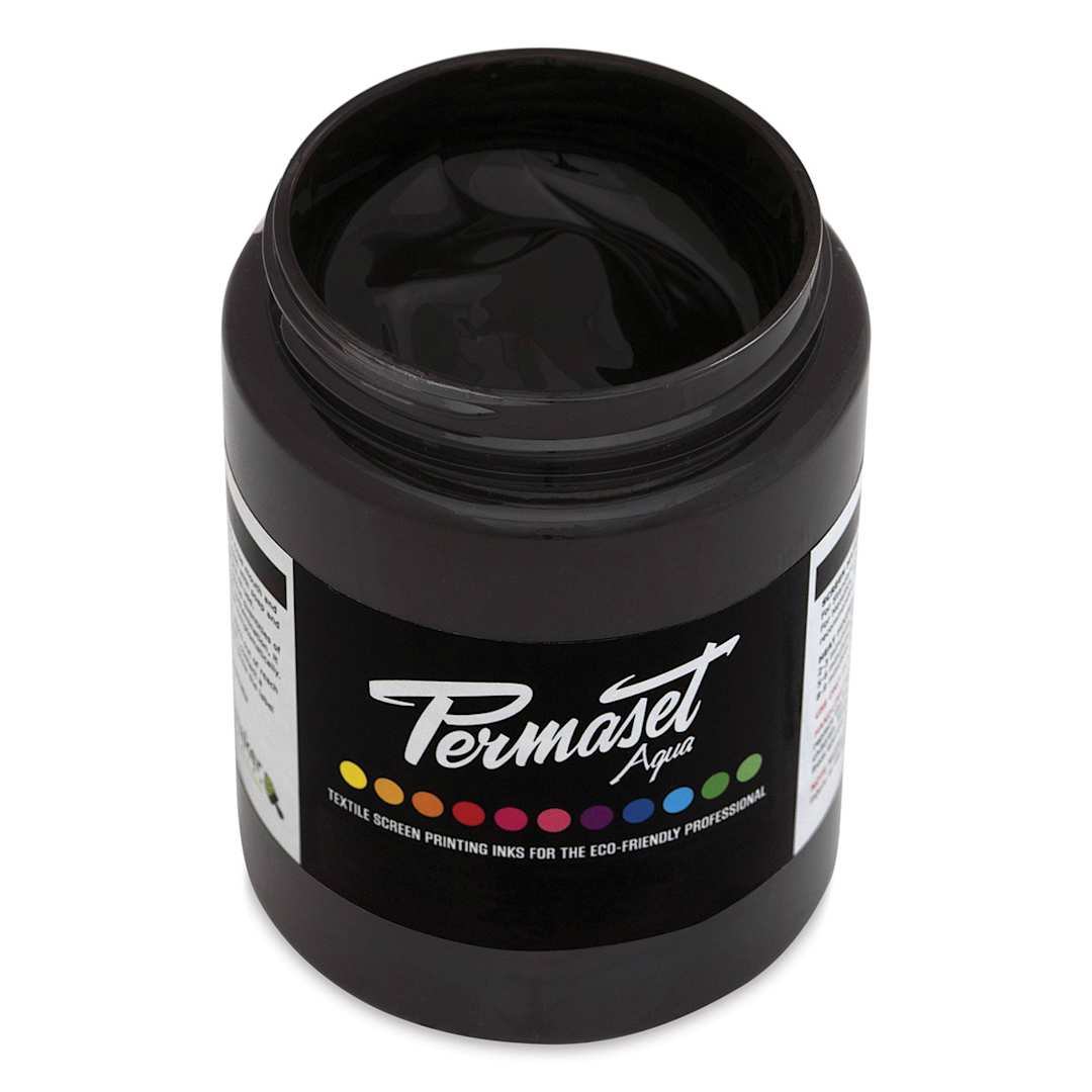 Open in modal - Permaset Aqua Fabric Ink - Dark Brown, 300 ml