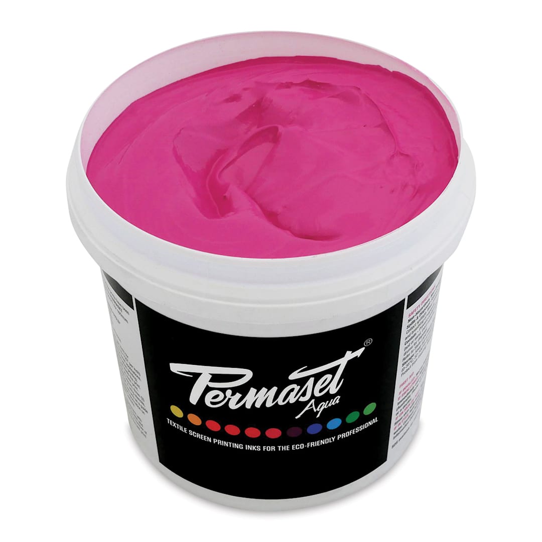 Open in modal - Permaset Aqua Fabric Ink - Rose, Liter