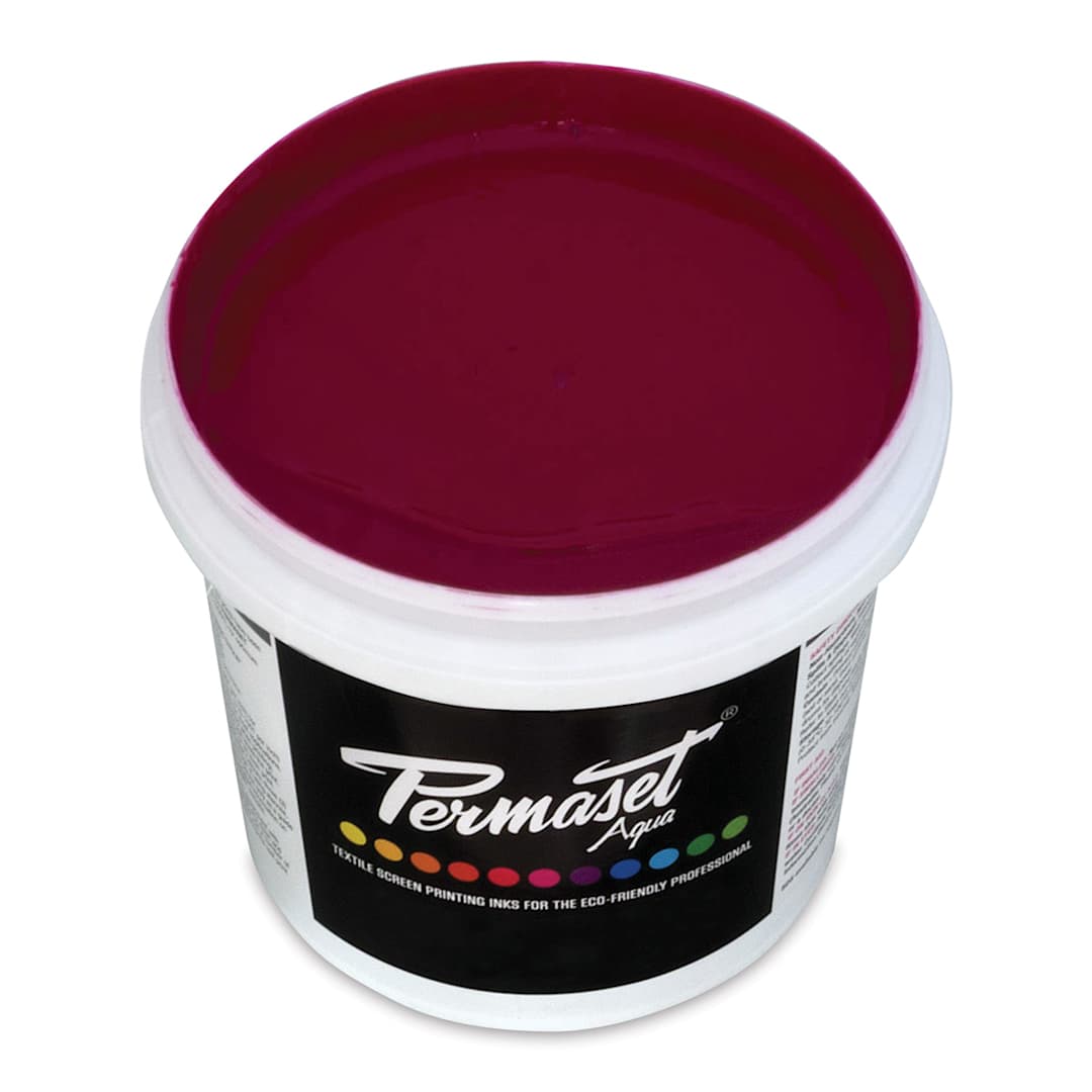 Open in modal - Permaset Aqua Fabric Ink - Process Magenta, Liter