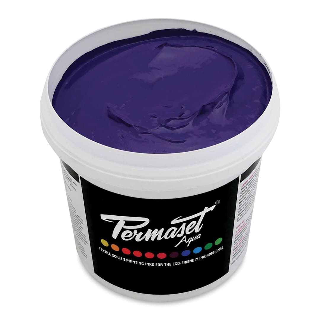 Open in modal - Permaset Aqua Fabric Ink - Supercover Purple, Liter