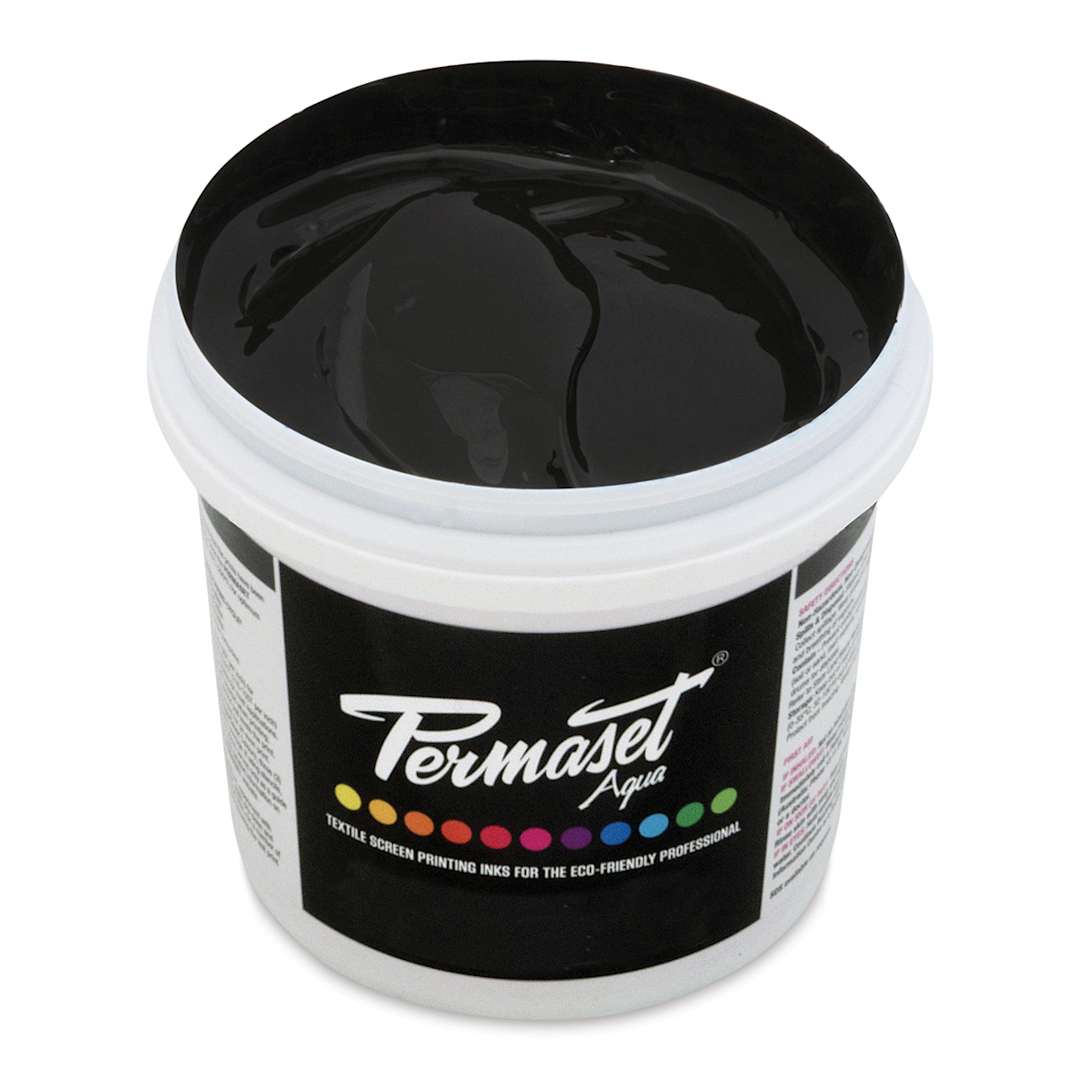 Open in modal - Permaset Aqua Fabric Ink - Dark Brown, Liter