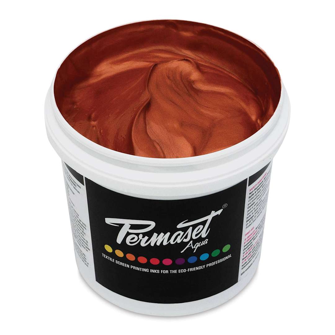 Open in modal - Permaset Aqua Fabric Ink - Copper, Liter