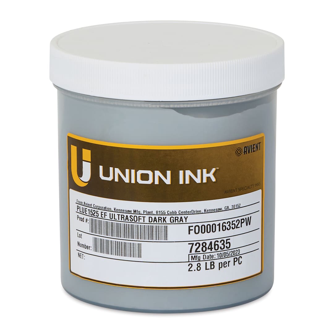 Open in modal - Union Ultrasoft Plastisol Liberty Series Ink - Quart, Dark Gray
