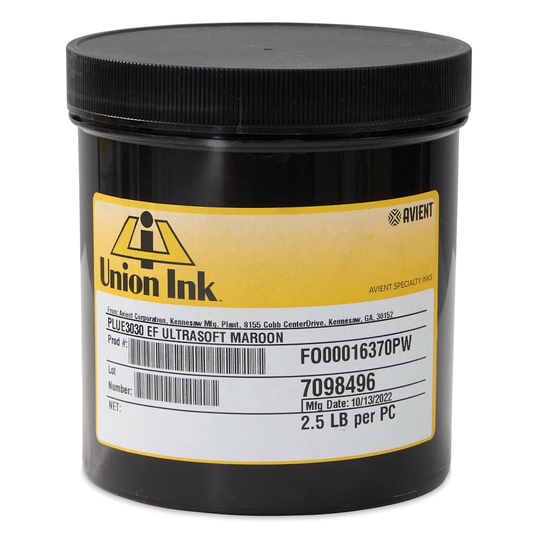 Open in modal - Union Ultrasoft Plastisol Liberty Series Ink - Quart, Maroon