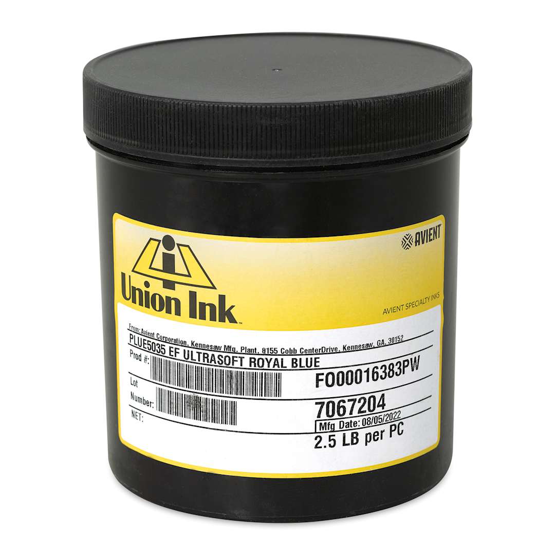 Open in modal - Union Ultrasoft Plastisol Liberty Series Ink - Quart, Royal Blue