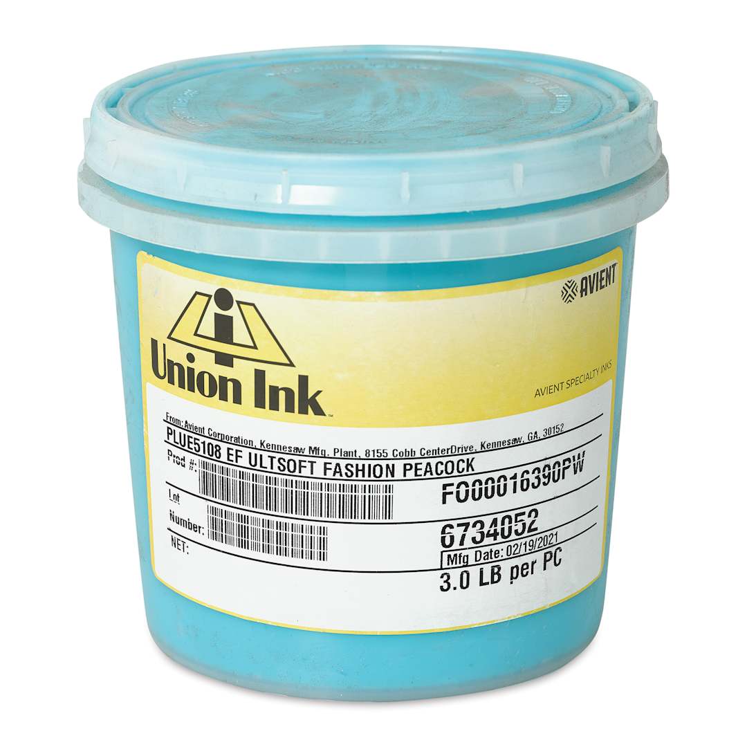 Open in modal - Union Ultrasoft Plastisol Liberty Series Ink - Quart, Peacock Blue