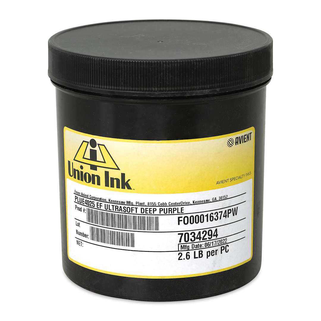Open in modal - Union Ultrasoft Plastisol Liberty Series Ink - Quart, Deep Purple