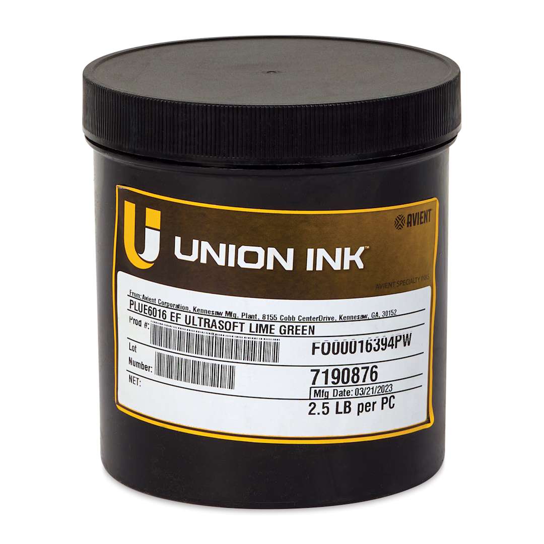Open in modal - Union Ultrasoft Plastisol Liberty Series Ink - Quart, Lime Green