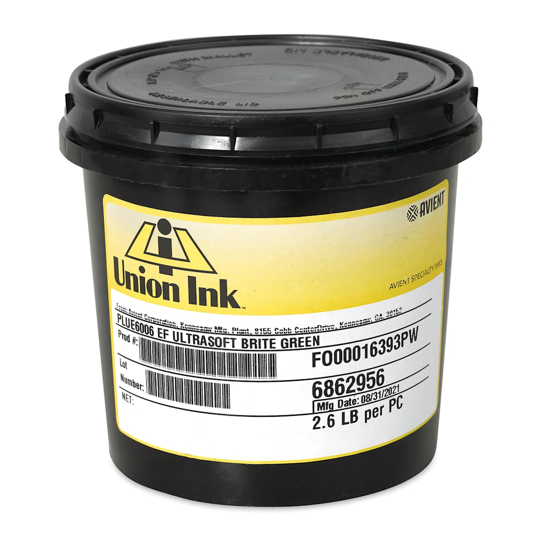 Open in modal - Union Ultrasoft Plastisol Liberty Series Ink - Quart, Brite Green