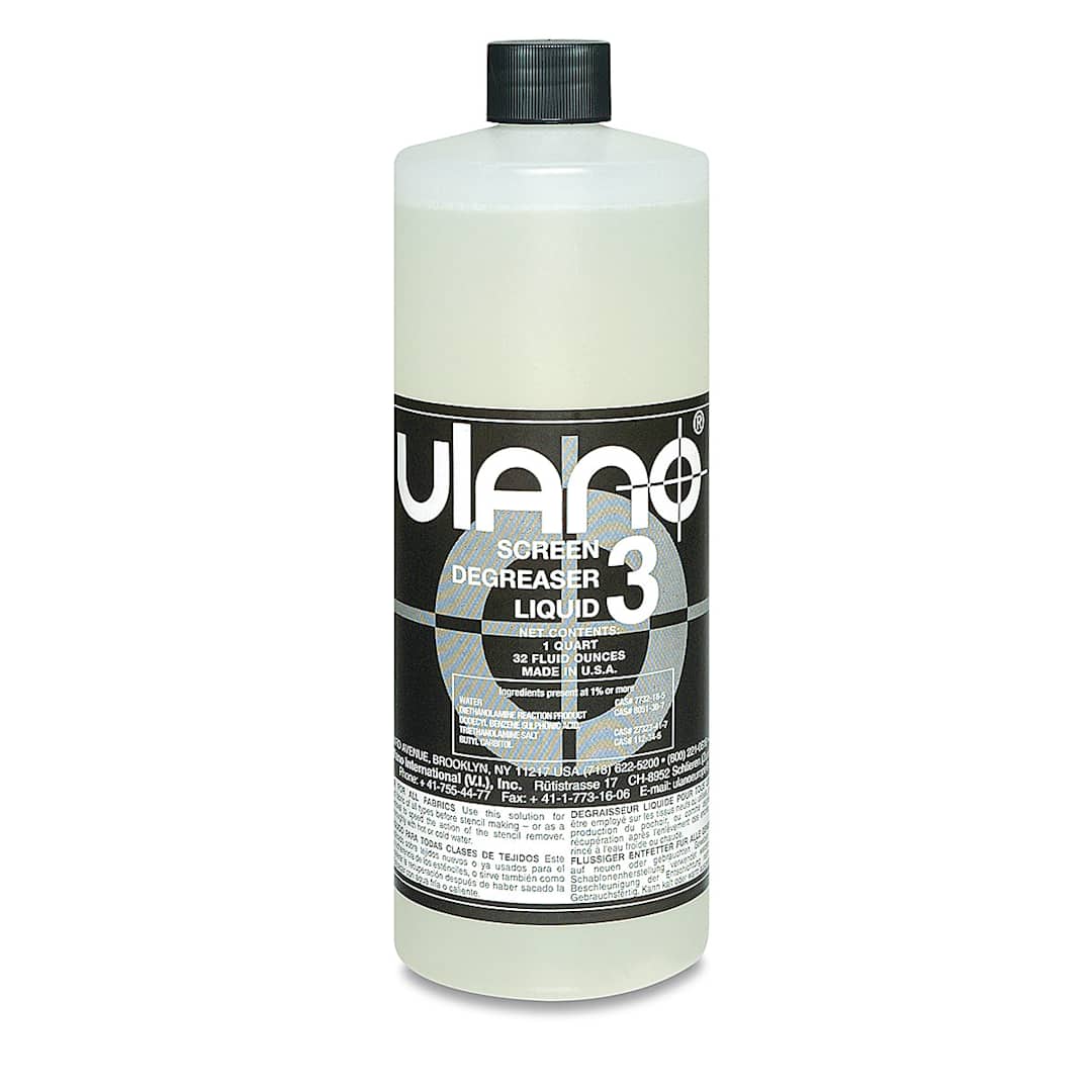 Open in modal - Ulano Screen Degreaser No. 3