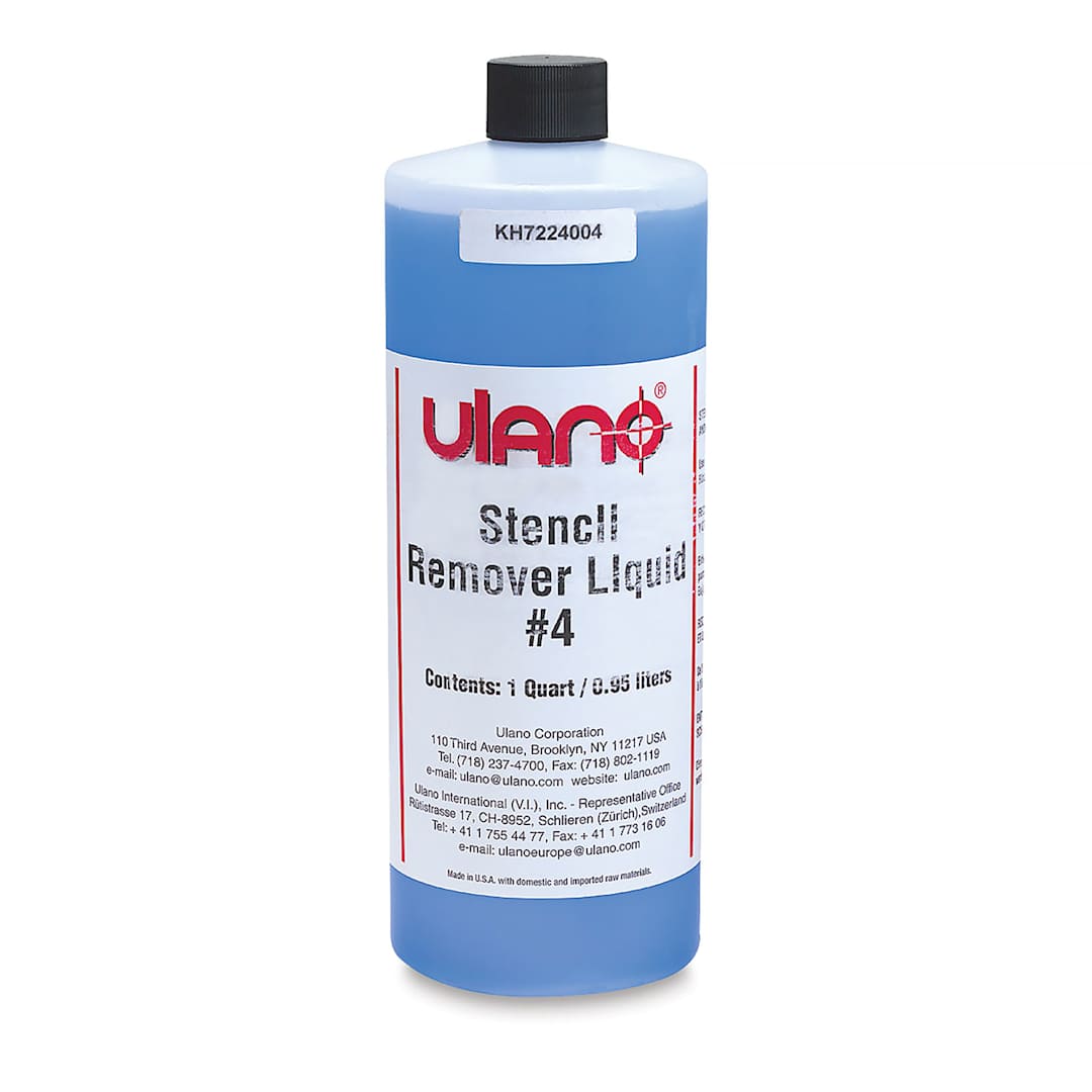 Open in modal - Ulano Stencil Remover No. 4 - Quart
