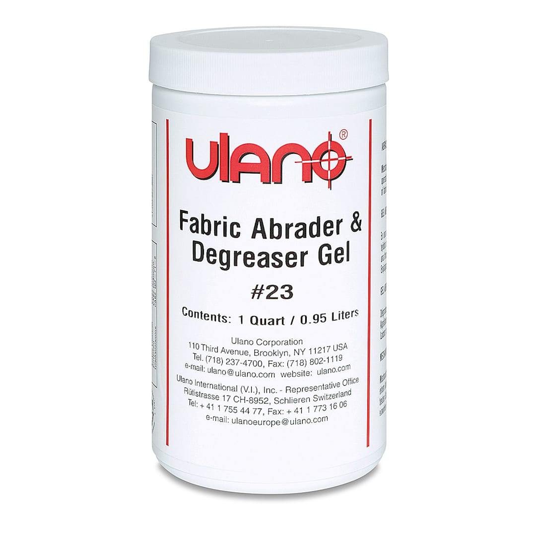 Open in modal - Ulanogel No. 23 Fabric Abrader and Degreaser - Quart