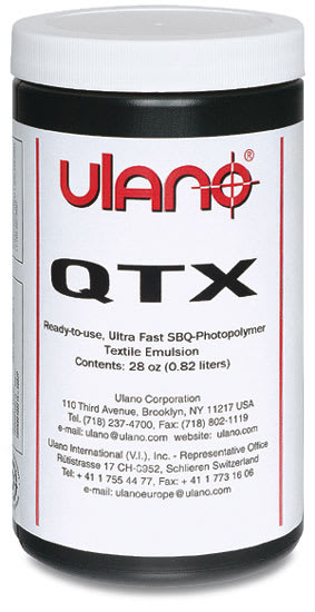 Open in modal - Ulano QTX Pure Photopolymer Emulsion