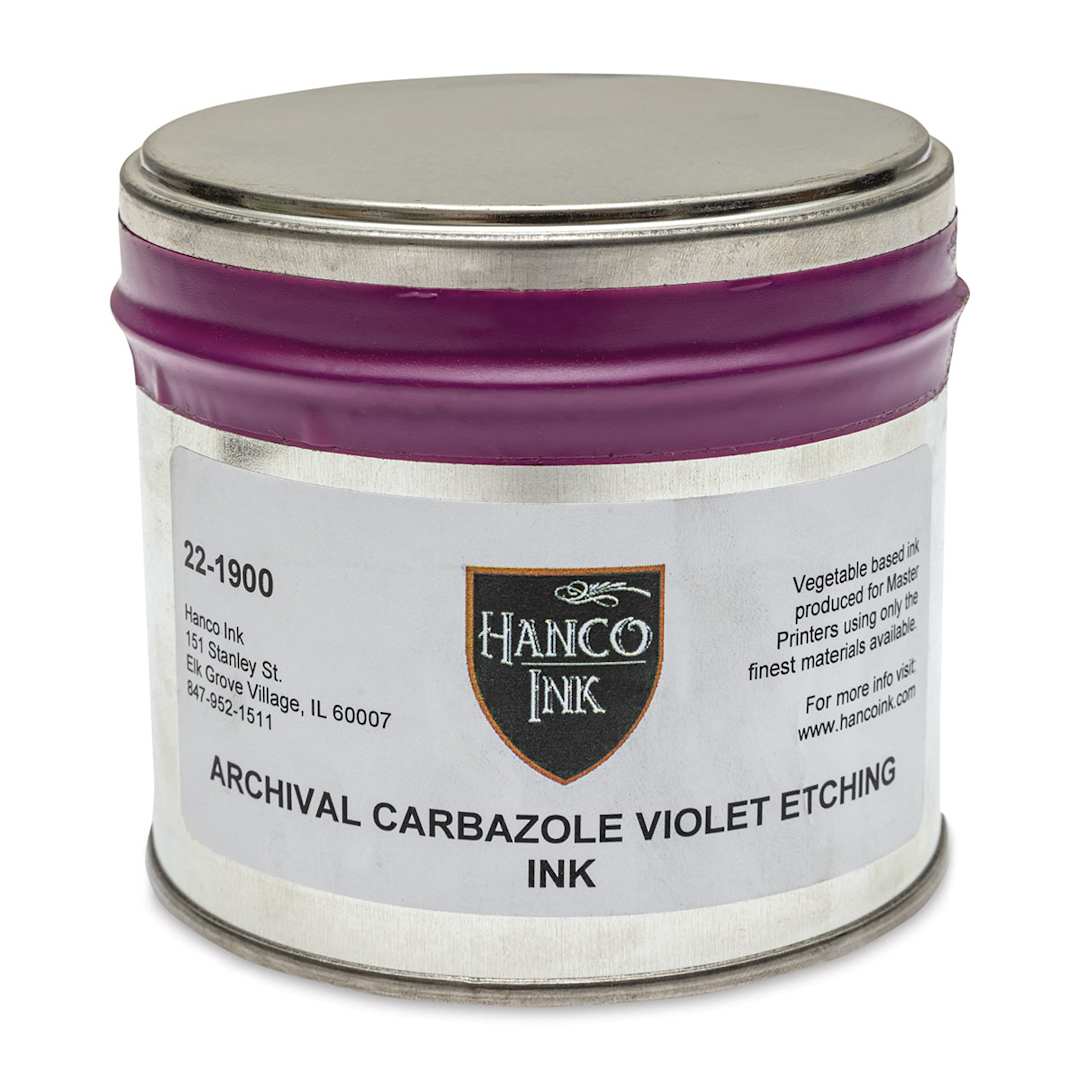 Open in modal - Hanco Oil Based Etching Ink - 1 lb, Carbazole Violet - front